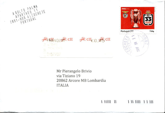 busta primo giorno Adolfo Pa�ma Portugal 2017