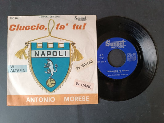 Vinile 45 giri CIUCCIO FA' TU! Napoli