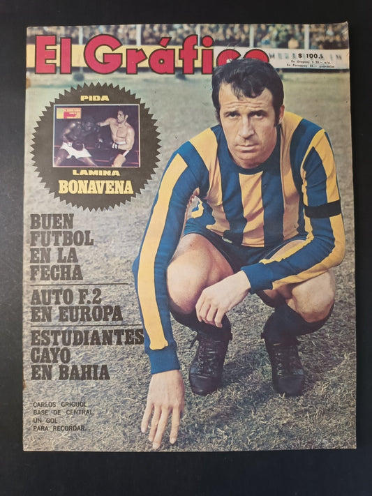 Rivista EL GRAFICO numero 2554  anno 1968 -  Griguol (con poster)