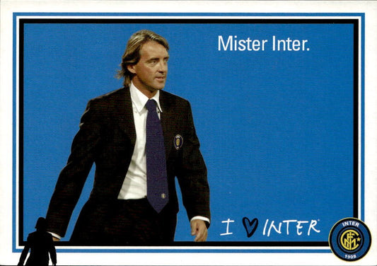 Cartolina calcio calciatore Inter Andy van der Meyde con autografo stampato