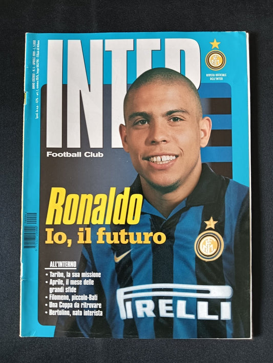 Rivista INTER FOOTBALL CLUB n 4 1999 Ronaldo