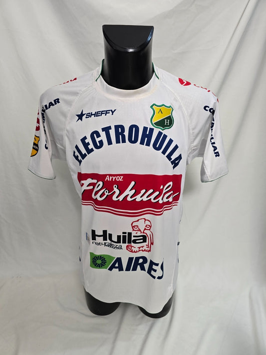 maglia  Sheffy Atletico Huila N. Ayr 2010 nr 15  tg L Match Worn