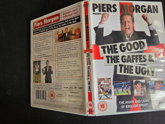dvd originale piers morgan the good the gaffes & the ugly- PAL 0  audio English