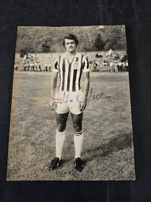 Fotografia Fabio Capello Juventus con autografo originale