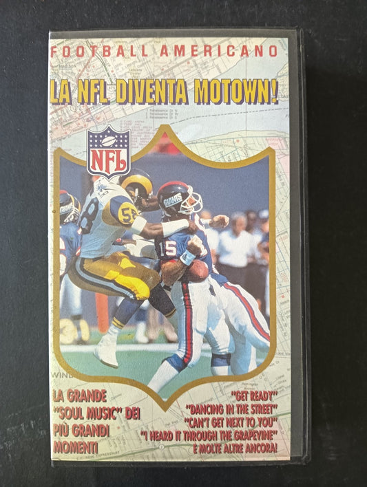 VHS FOOTBALL AMERICANO LA NFL DIVENTA MOTOWN!