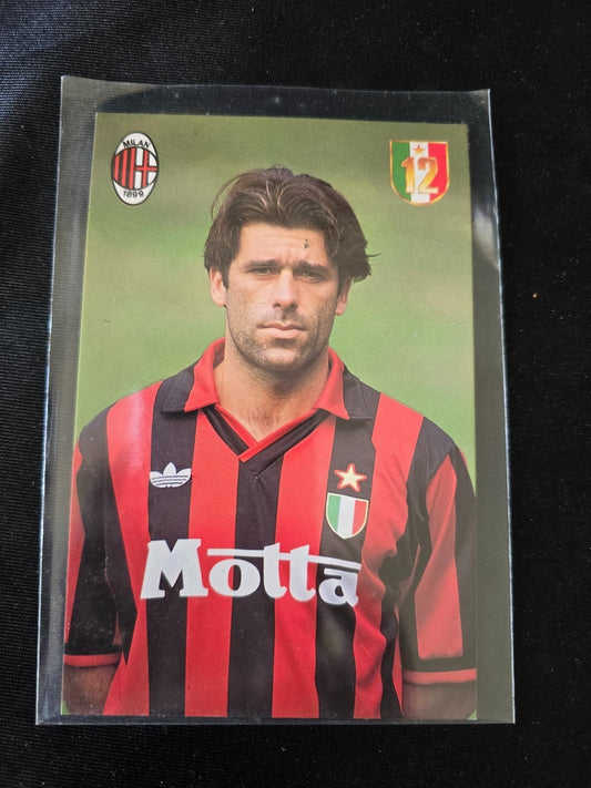 A.C. Milan 1899  cartolina  con annullo 12� scudetto 1991/92 Alberigo Evani