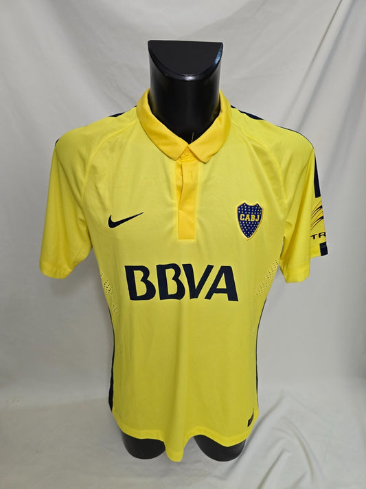 maglia Nike Terza maglia BOCA JUNIORS 2014/15 nr 8 Pablo Pérez tg XL Match Worn