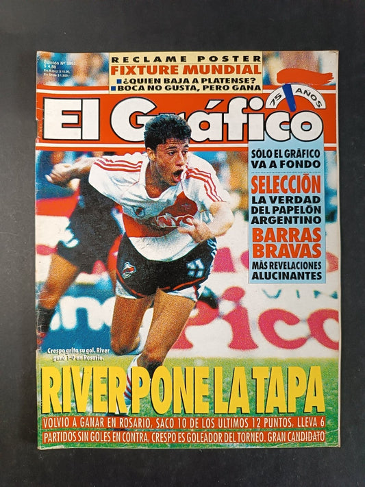 Rivista EL GRAFICO numero 3893 anno 1994 - Crespo (senza poster)