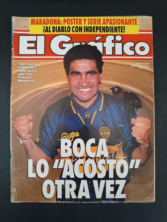 Rivista EL GRAFICO numero 3863 anno 1993 - Acosta (senza poster)