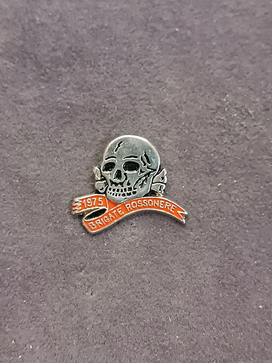 Old Pins Pin Badge Spilla A.C.Milan Brigate Rossonere 1975 no fermapiedino 364