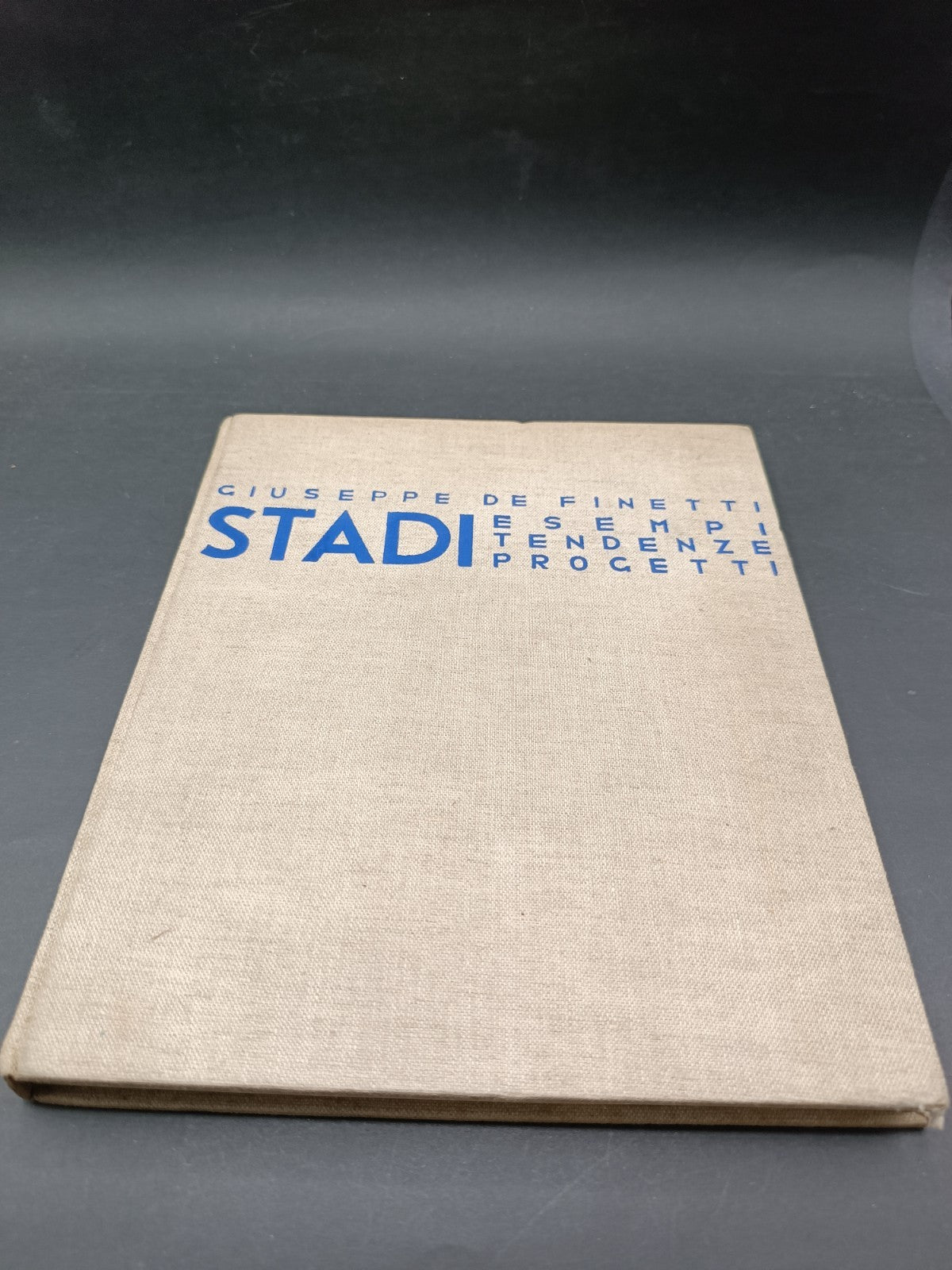 Volume illustrato Stadi Esempi, tendenze, progetti Hoepli 1934