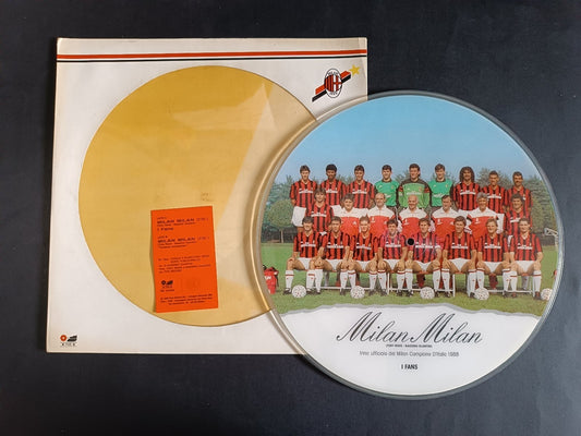 33 vinile Milan Milan inno i fans 1988 campione d'Italia Picture