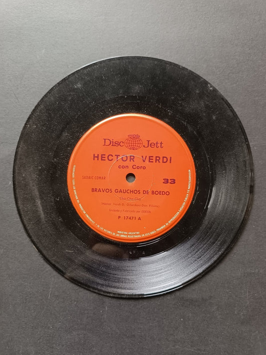 Vinile 45 giri Bravos Gauchos De Boedo