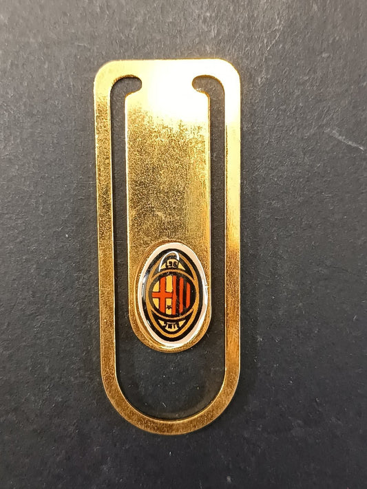 A.C.Milan  fermasoldi metallo scudetto 1961 money clip badge 12