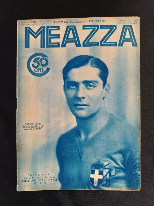 rivista COSMOS suppl Excelsior MEAZZA - n 7 anno 1933 - ed Vitagliano