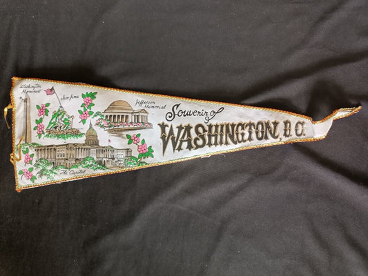 Gagliardetto Pennant Souvenir Washington D.C. USA Vintage