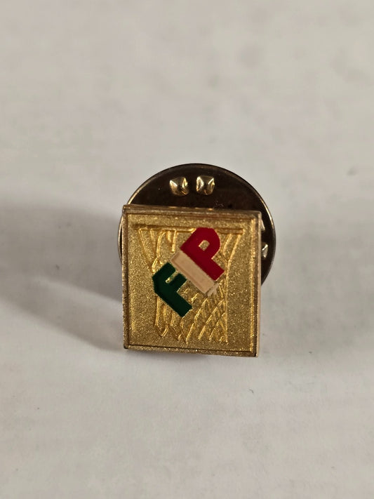 spilla pins originale basket anni 70/80 FIP Federazione Italiana Pallacanestro