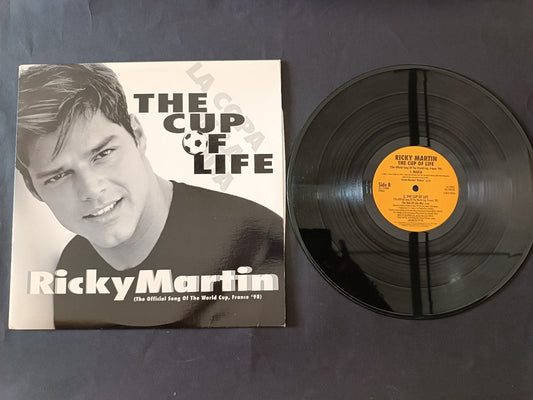 Disco La Copa The Cup of Life Ricky Martin Official Song France '98