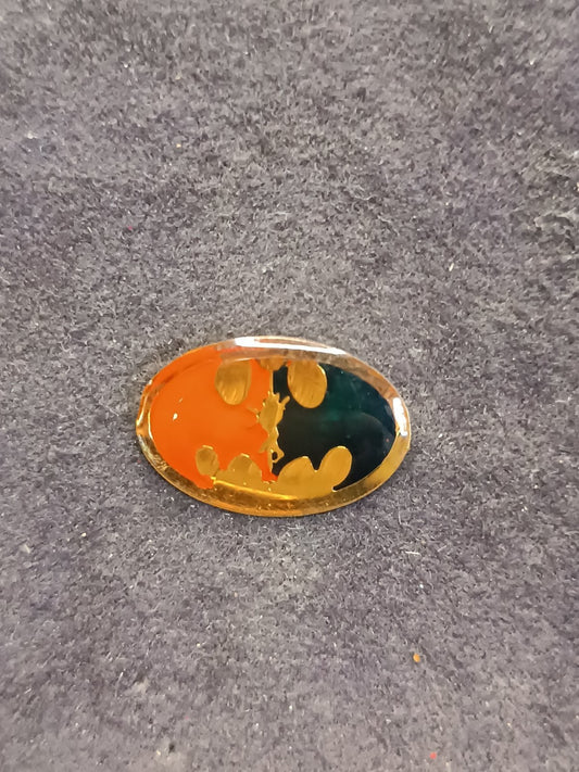 Old Pins Pin Badge Spilla A.C.Milan Batman ROSSONERO senza ferma piedino 433