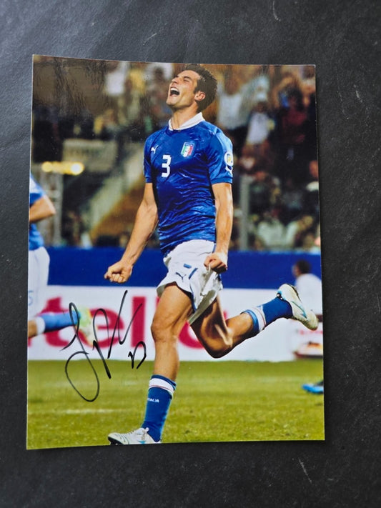 Autografo autograph originale su foto Federico Peluso Nazionale