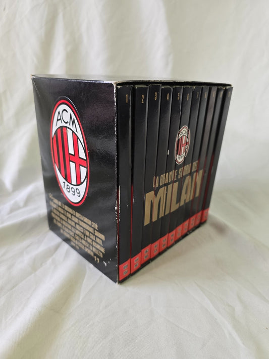 La grande storia del Milan cofanetto 11 dvd