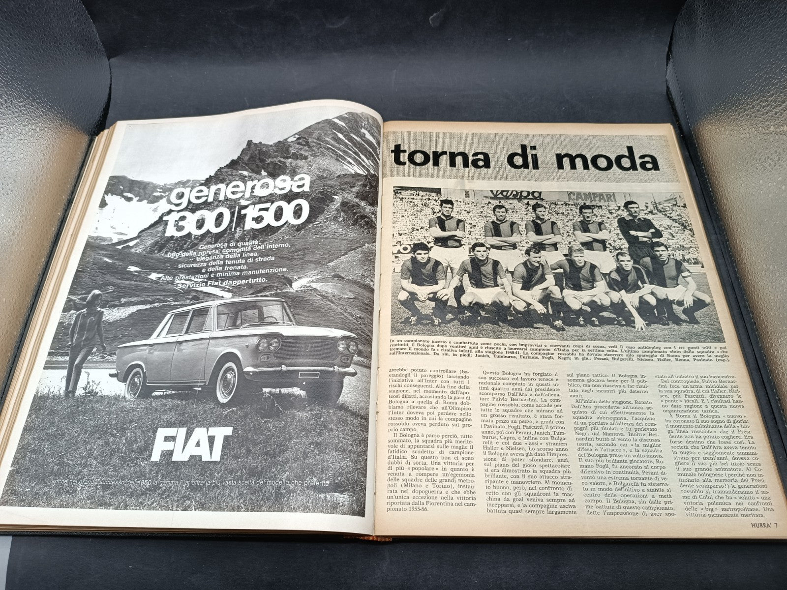 Annata rilegata rivista Hurra Juventus anno 1964