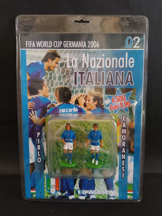 Action Figure Nazionale Italiana DeAGOSTINI Germania 2006-02 Camoranesi, Pirlo