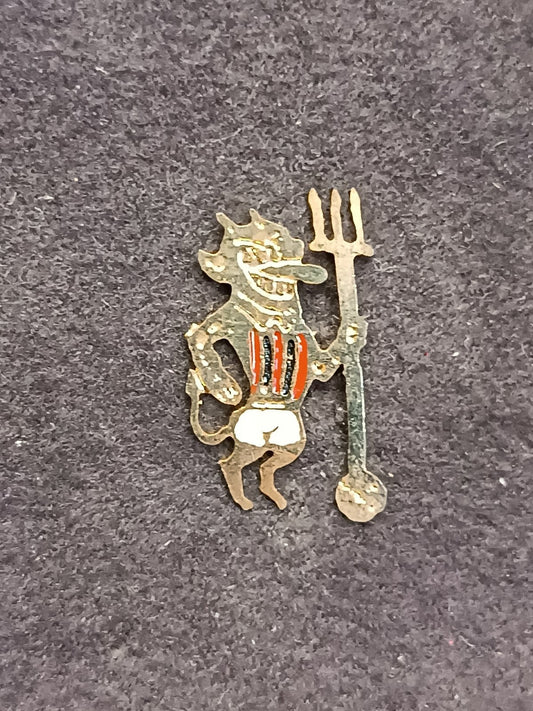 Old Pins Pin Badge Spilla A.C.Milan Diavolo con forcone senza piedino 322