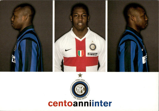 cartolina calciatori 100 anni Inter Nelson