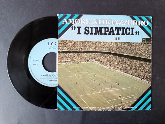 Vinile 45 giri AMORE NEROAZZURRO (INSTRUMENTAL) I SIMPATICI