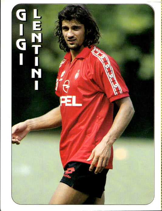 cartolina calciatori Gigi Lentini