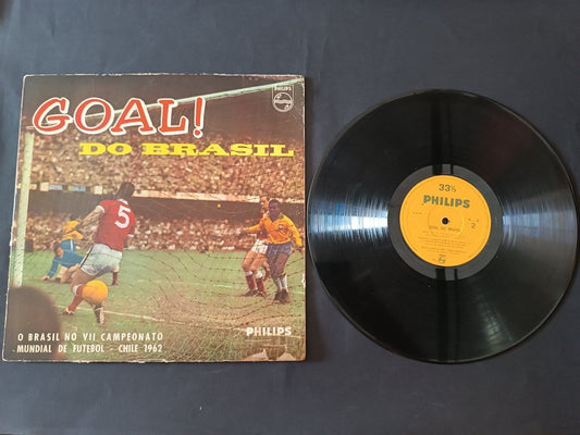 Disco Philips Goal! Brasile Campionato Mondiale Chile 1962  Pel�