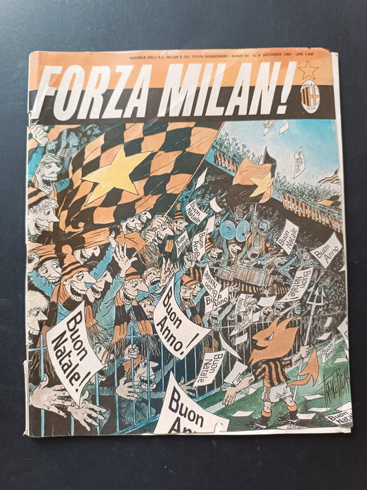 Rivista FORZA MILAN n 12 Anno 1980