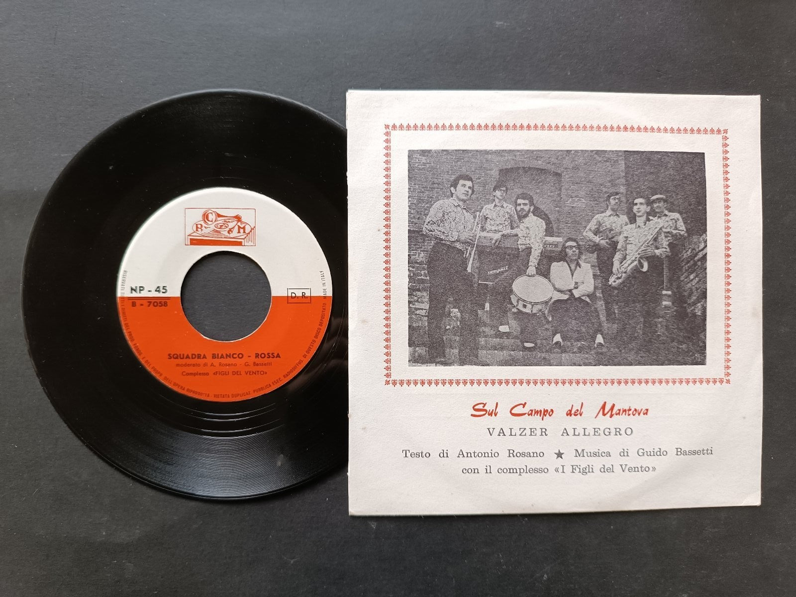 Vinile 45 giri FORZA MANTOVA