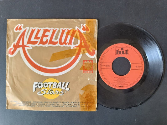 Vinile 45 giri "ALLELUIA" FOOTBALL STARS