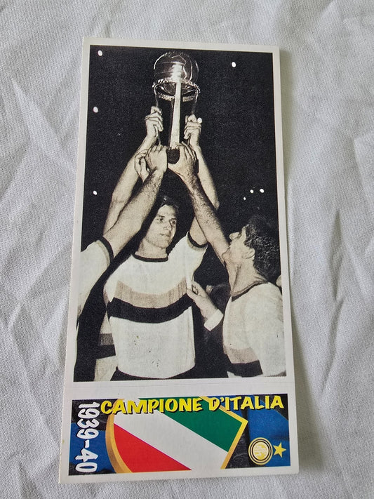 Tutto Inter Figurine giganti Panini Calciatori nr  81 Facchetti con Coppa
