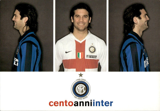 cartolina calciatori 100 anni Inter Solari