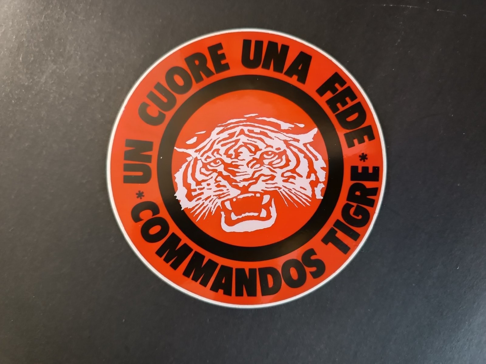 Adesivo MILAN - Commandos Tigre Un cuore una fede