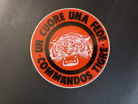 Adesivo MILAN - Commandos Tigre Un cuore una fede