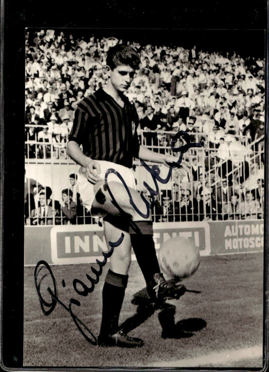 Fotografia Gianni Rivera con autografo