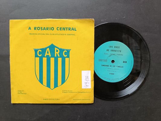 Vinile 45 giri A ROSARIO CENTRAL CLUB ATLETICO CENTRAL