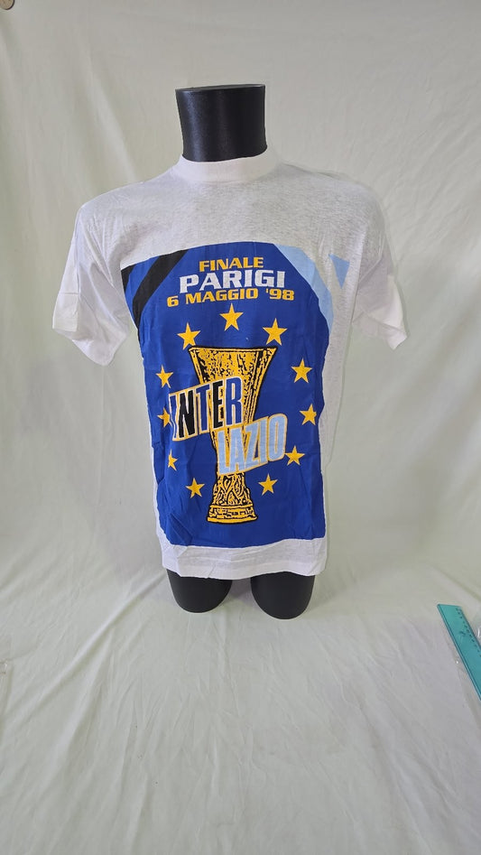 Maglia Thirt in cotone Final 6/05/1998 coppa Uefa INTER LAZIO tg M (M)