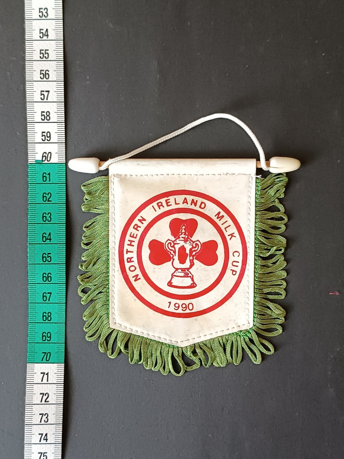 gagliardetto Pennant calcio Norther Ireland Milk Cup 1990