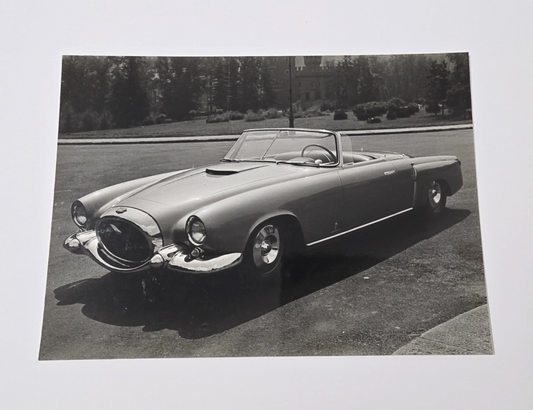 FOTO originale 1954 Cadillac Cabriolet  PININFARINA 177x127 mm fronte