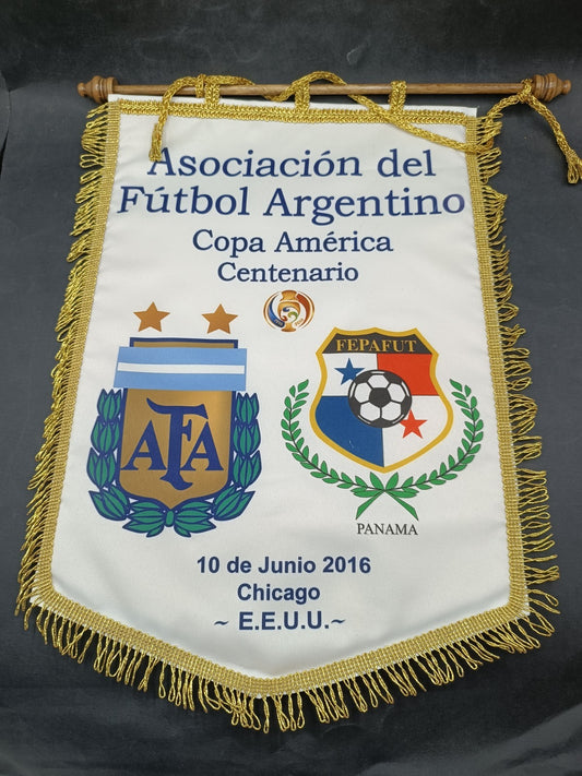 Gagliardetto Pennant Fanion wimpel Copa America Centenario Argentina Panama 2016