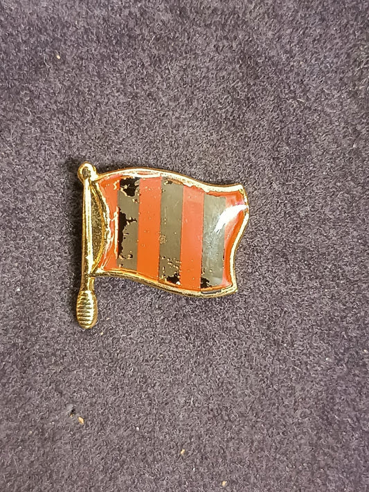 Old Pins Pin Badge Spilla A.C.Milan bandiera flag  senza piedino 292