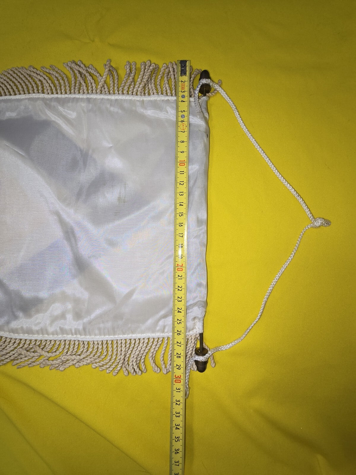 Gagliardetto Pennant Udinese Calcio Zanussi anni 80 in tessuto originale