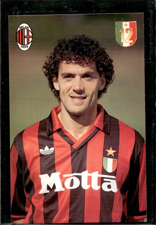 cartolina postcard calcio Milan Roberto Donadoni 1992
