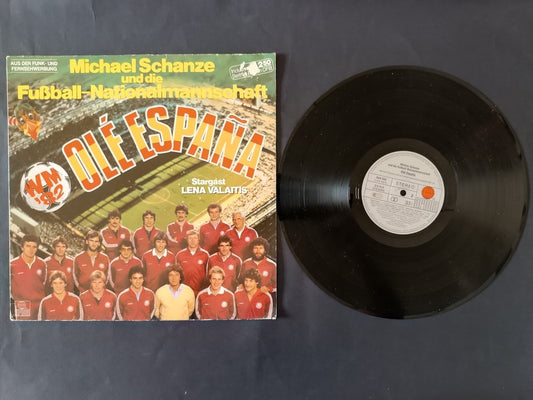 Disco OLE ESPANA Aus der Funk- und Fernsehwerbung Michael Schanze Espana WM 82