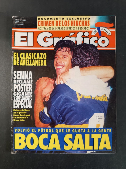 Rivista EL GRAFICO numero 3892 anno 1994 - Simon (senza poster)